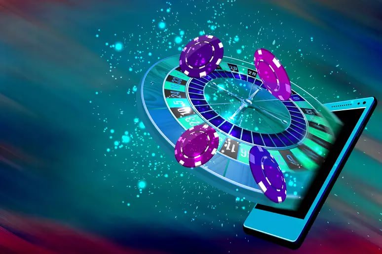 Casino and slot game section of okbet apk showing live dealer and slot options